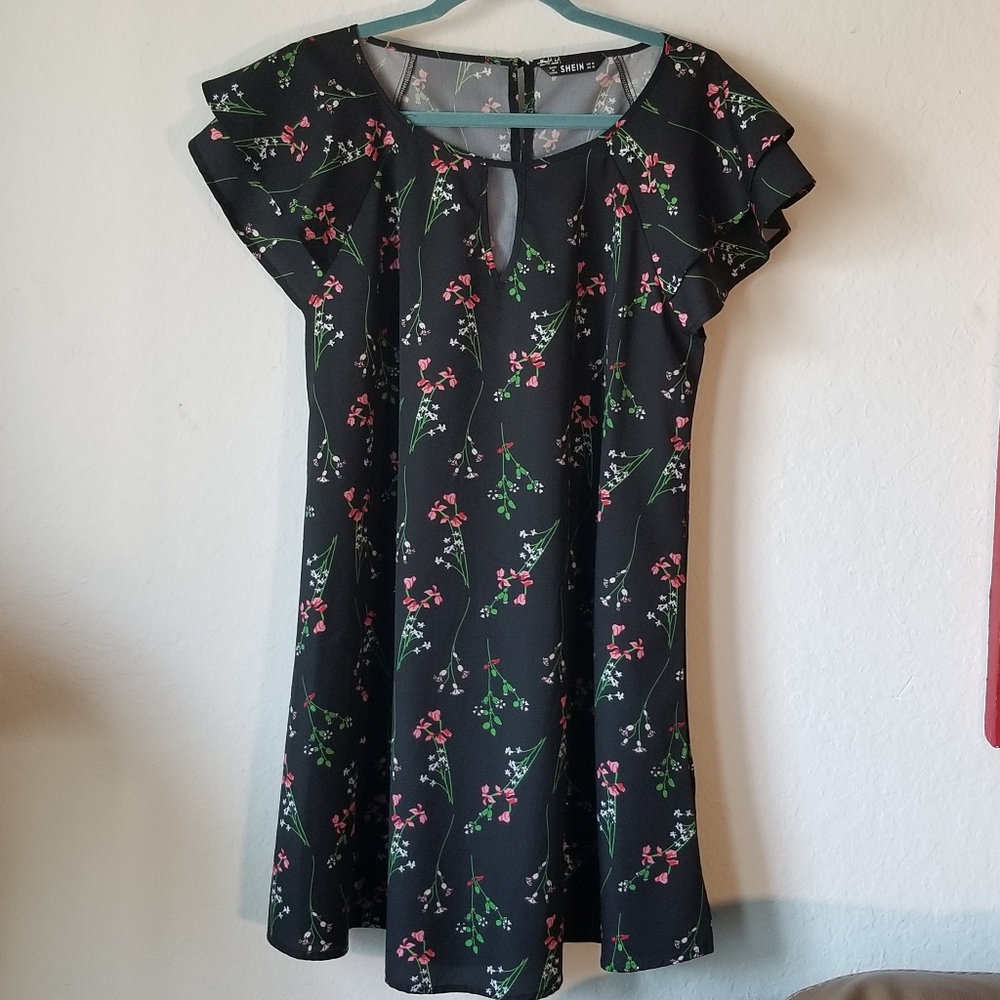 SHEIN Floral Dress Medium